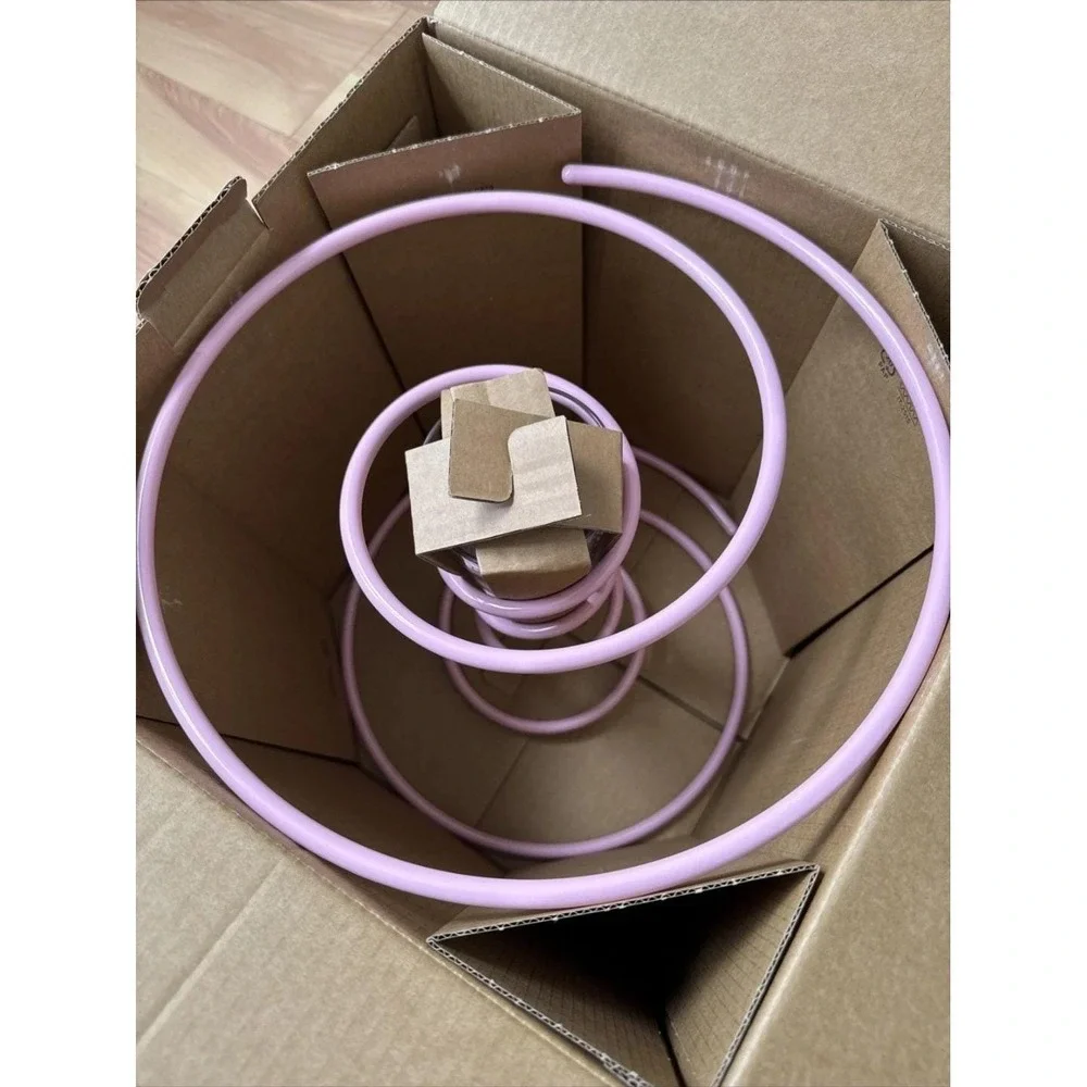 Gustaf Westman X Ikea Vinterfint Vase Pink Spiral 12 ¼